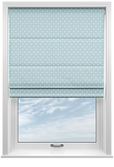 Full Stop, Smoke - Roman Blind